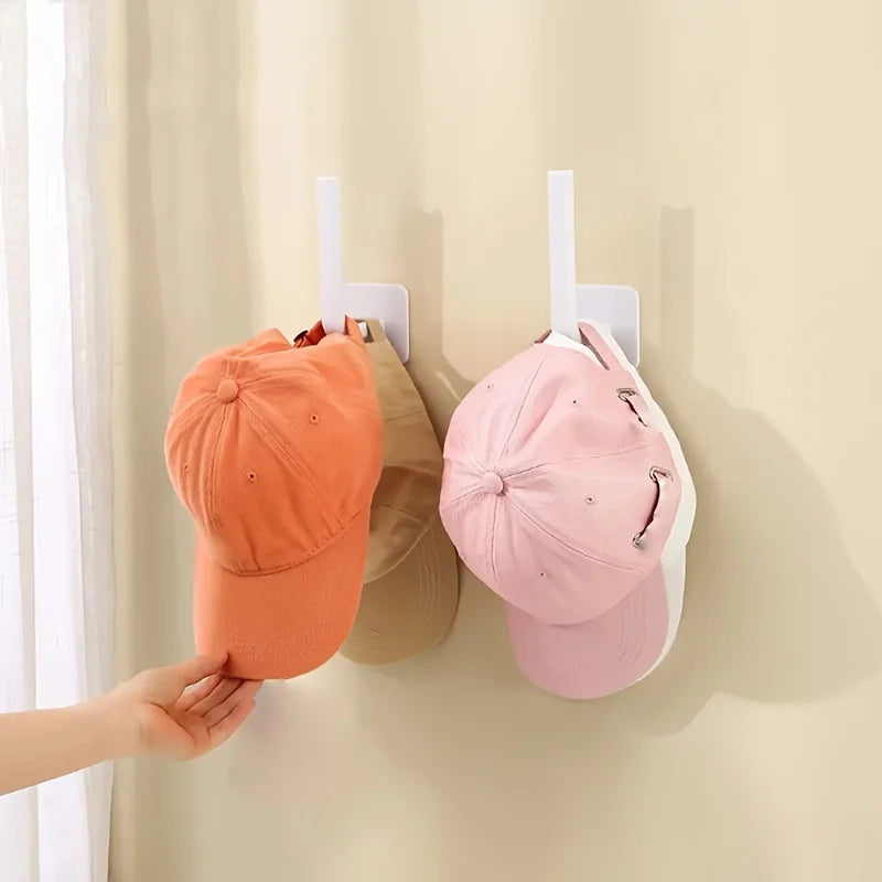 2 Sets Non Perforated Bags Storage Racks Baseball Hats Door Hangers Qme