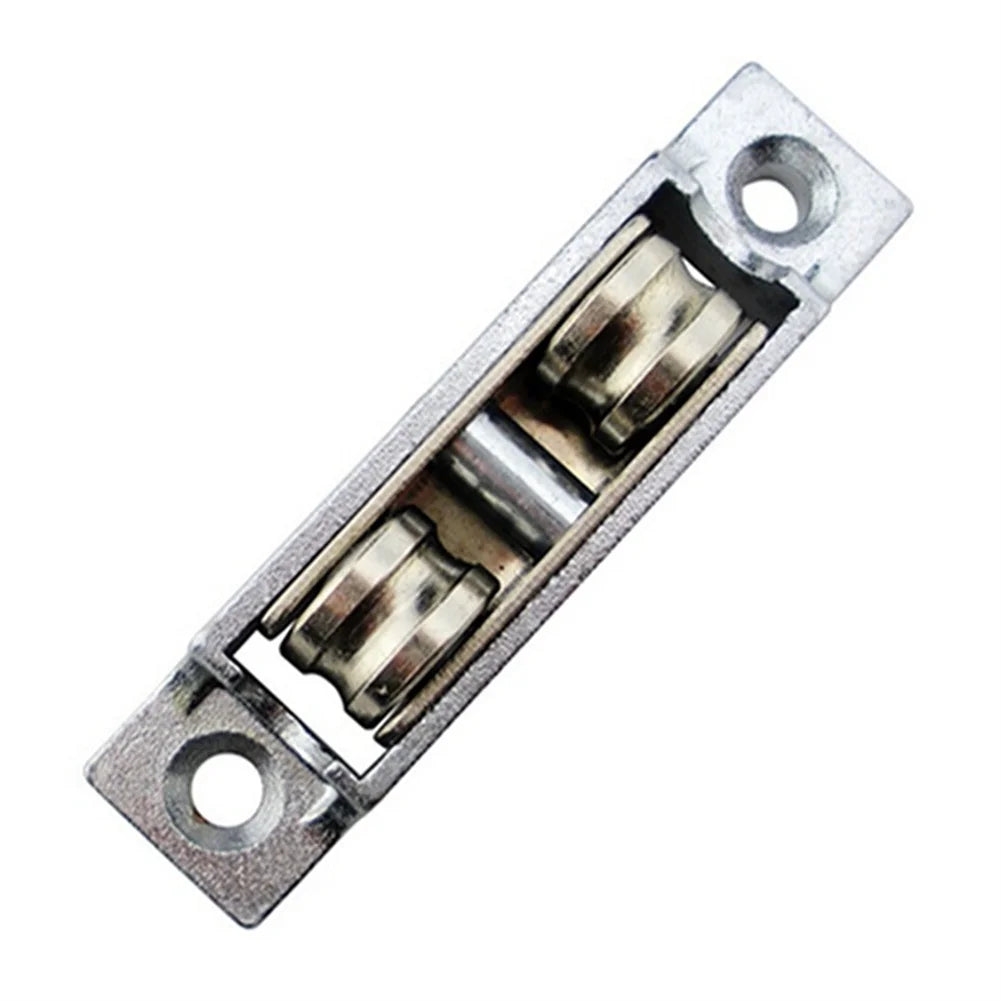 Stainless Steel Window Pulley Slot Wheels Silent Copper U Groove Qme