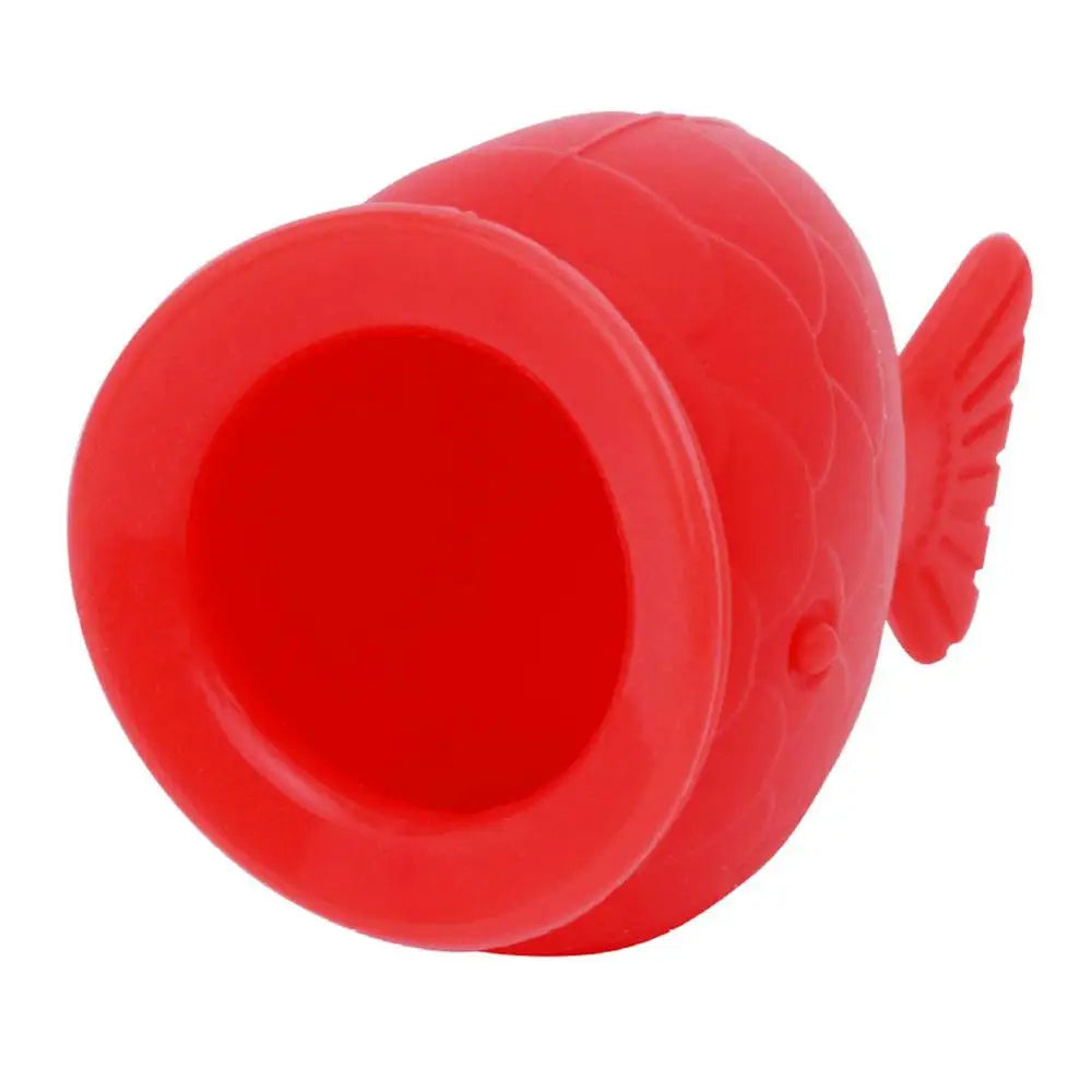 Women Sexy Silicone Full Lip Plumper Lips Soft Silicone Pout Tools Mouth Fish Natural Plump Shape Tool Lip Plumper Lips Care Qme Red CN