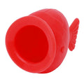 Women Sexy Silicone Full Lip Plumper Lips Soft Silicone Pout Tools Mouth Fish Natural Plump Shape Tool Lip Plumper Lips Care Qme Red CN