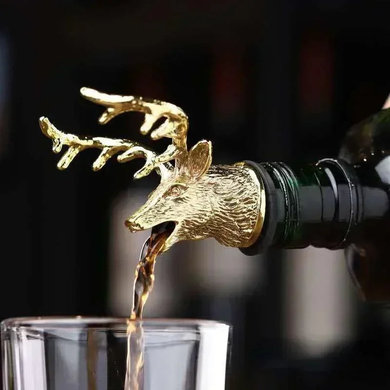 Bottle Nozzle Pourer Oil/mouth with Bottle Stopper Cork Wine Bottle Red Dry Pot Plug Olive Dispenser Kitchen Tools Bar Decor Qme