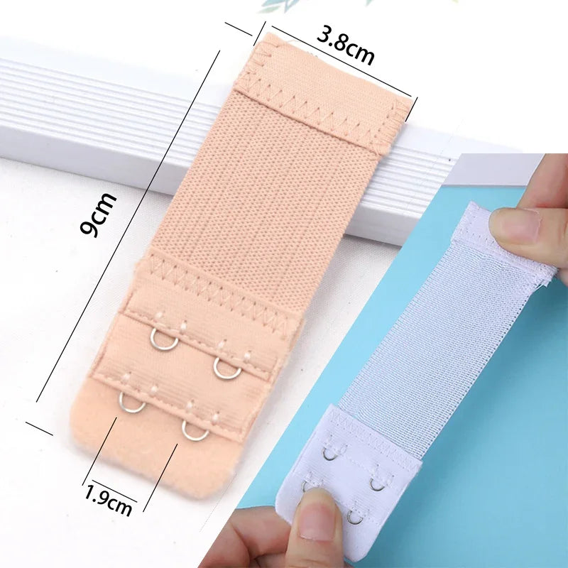 Bra Extender Women's Elastic Extension Strap Hook Clip Expander Qme