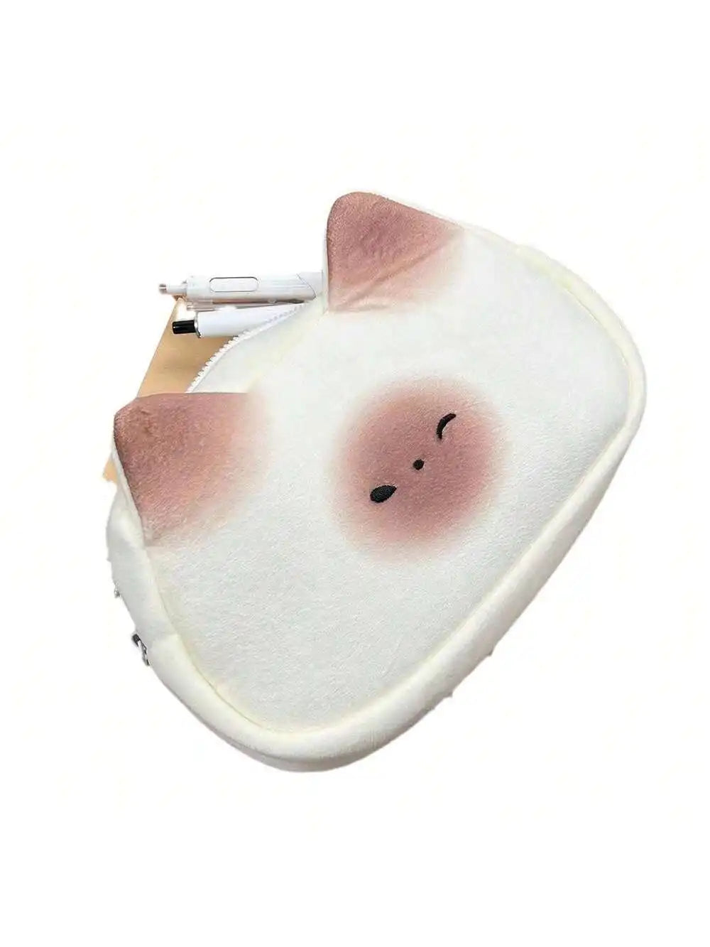 Baking Bread Shaped Cat Pen Bag I Stationery Student Storage Qme