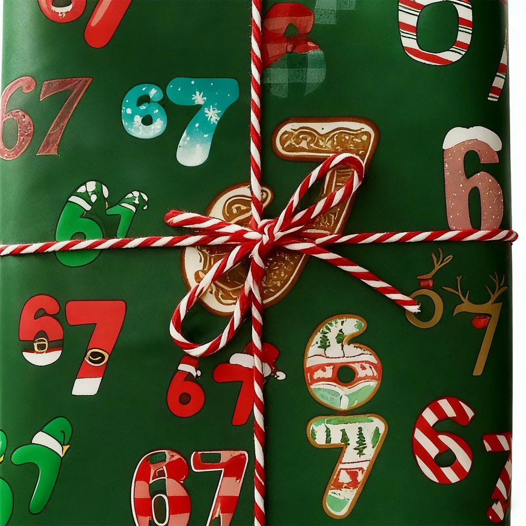 Wrap Paper Number Festive 20 Pieces Traditional Holiday Wrap Paper For Tradition Holiday Cheer Home Sharing Celebration Festival Qme