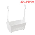 Storage Basket with Hanging Hook Household Shower Supplies Organizer for Home Kitchen Bathroom Toilet Multifunctional Container. Qme 1pc