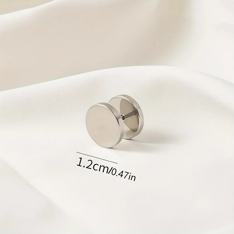 2/6Pcs simple screw buckle - anti-light button, seam-free removable design, suitable for cardigan sweaters, knitted sweaters fix Qme