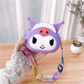 Cute Kuroomi Cartoon Silicone Bags Wallets Outdoor Crossbody Women's Qme 1