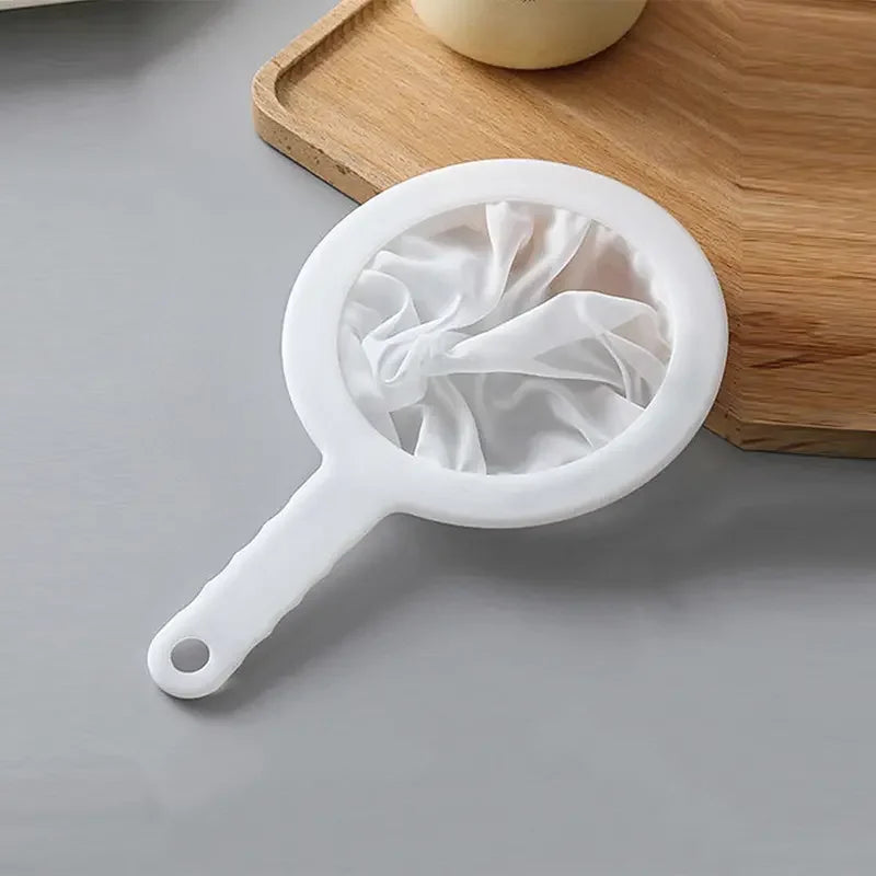 Soy Milk Wine Filter Bag Nut Milk Bag Tea Coffee Oil Yogurt Filter Net Mesh Kitchen Food Reusable Nylon Filter Bags Strainer Qme