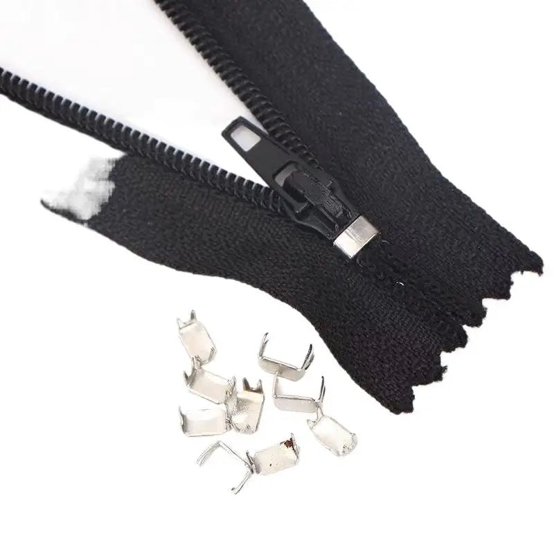5 Tail Four Claw Metal Zipper End Stopper Head Clasp Durable Handmade Qme