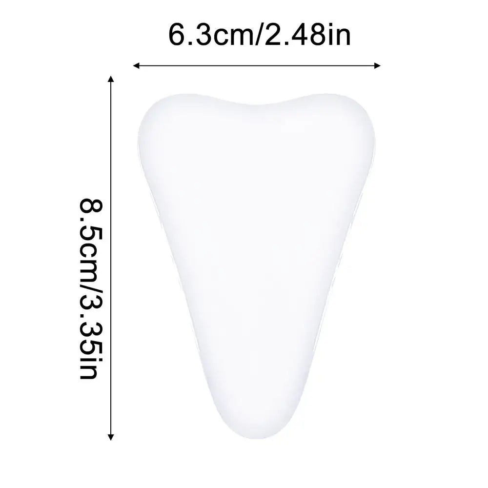 1pcs Private Parts Swimming Pad Seamless Stickers Silicone Protector For Private Part Women Bikini Swimming Supplies Qme transparent