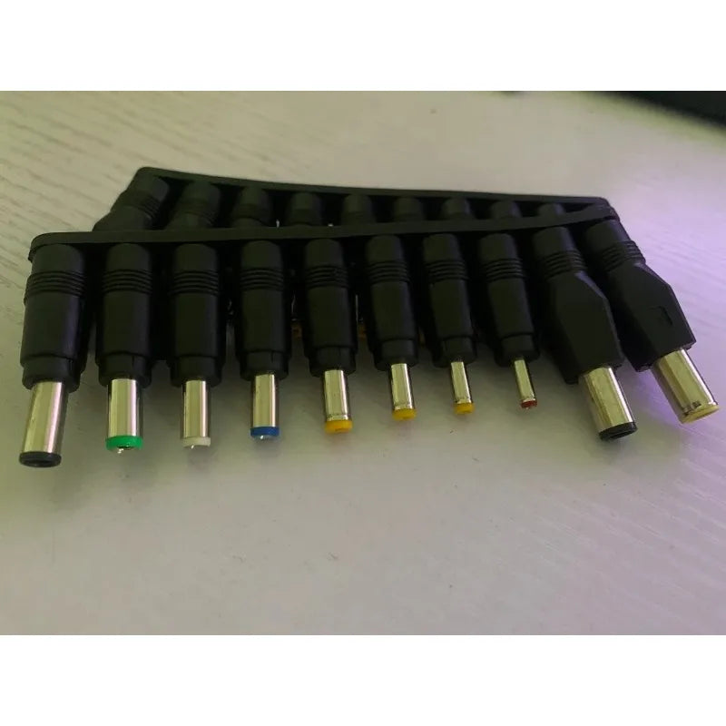 3PCS 8-in-1 DC Power Adapter Connectors 5.5*2.1mm Universal Laptop Charger Conversion Plug Qme