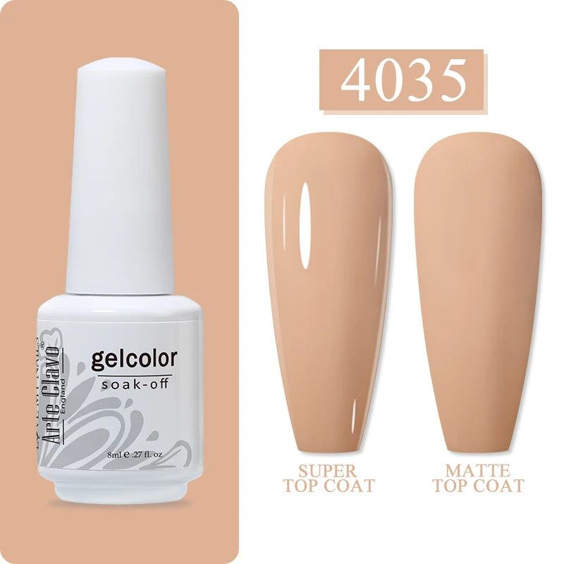 Arte Clavo Art Nails Varnish Base Coat Gel Nail Polish UV LED Lamp