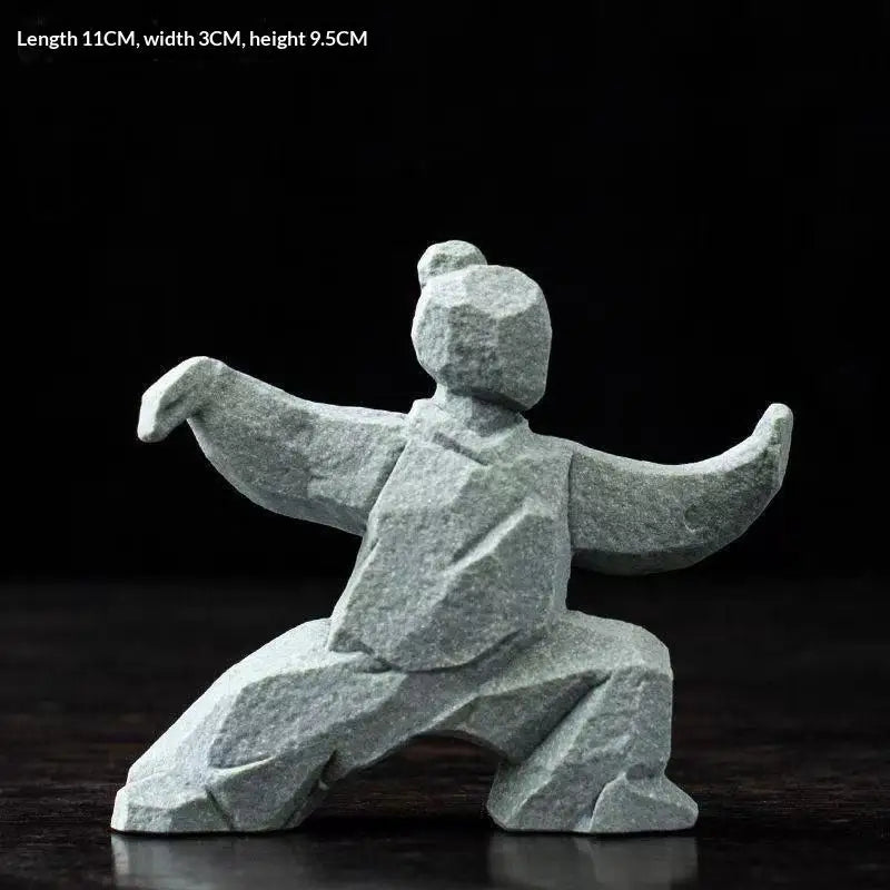 Kung Fu Home Desktop Tea Table Creative Ornaments Landscape Qme A1