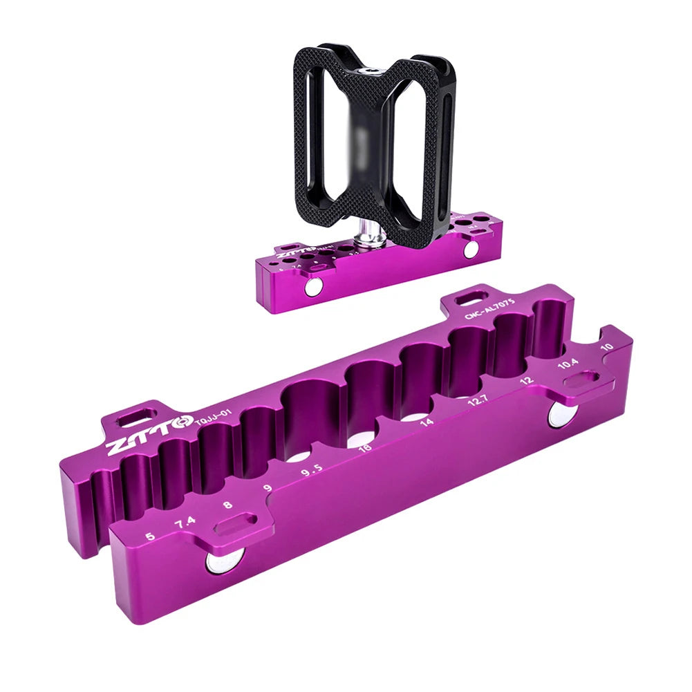 ZTTO Bicycle Rear Shock Suspension Fork Repairing Tools Vise Inserts Clamp Jaw Hub MTB Pedal Fixtures Universal Bike Accessories Qme