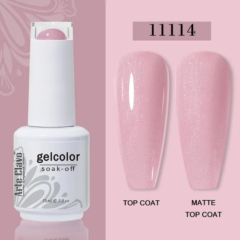 Arte Clavo Jelly Gel Polish Translucent Manicuring UV Nail Semi