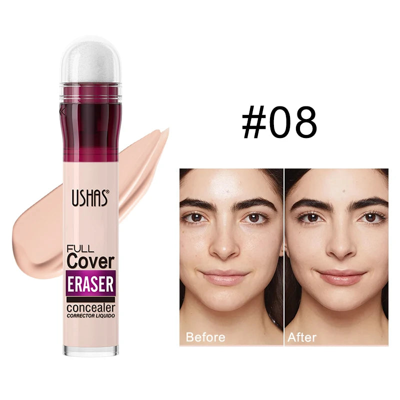 Sponge Head Concealer Dark Circles Tears Freckles Acne Pigmentation Qme 08