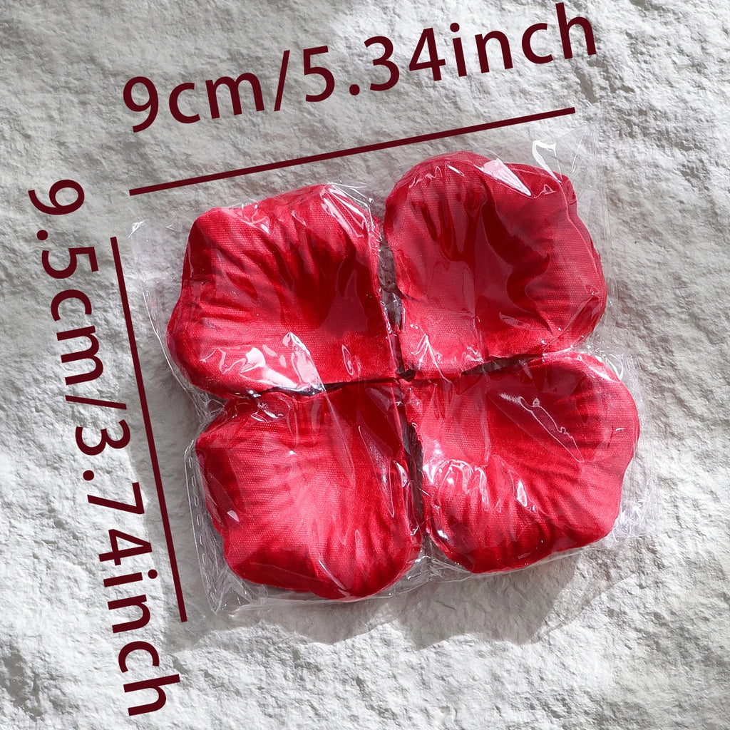 500 Artificial Flower Petals Made of Silk Fabric, Rose Petals, Wedding Room Decorations, Wedding Supplies Qme