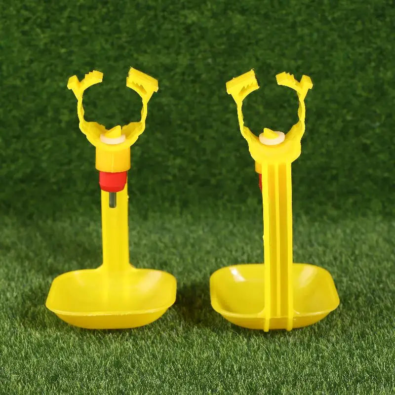 5 Automatic Chicken Water Drinking Cup Balls Pipe Nipple Drinkers Qme