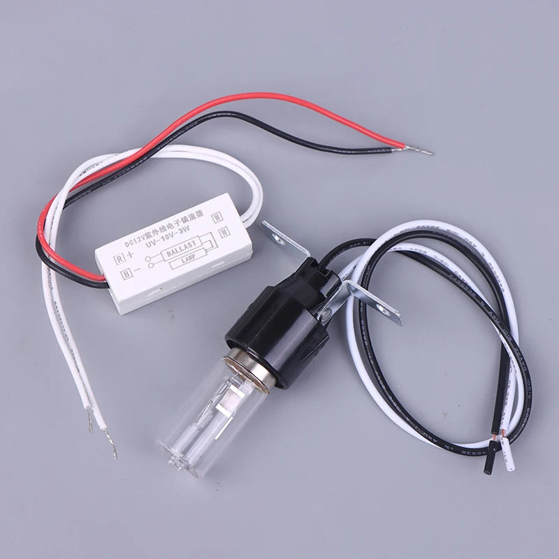 DC 12V Steril Lamp Germicidal Light 185-254nm Sterilization Qme