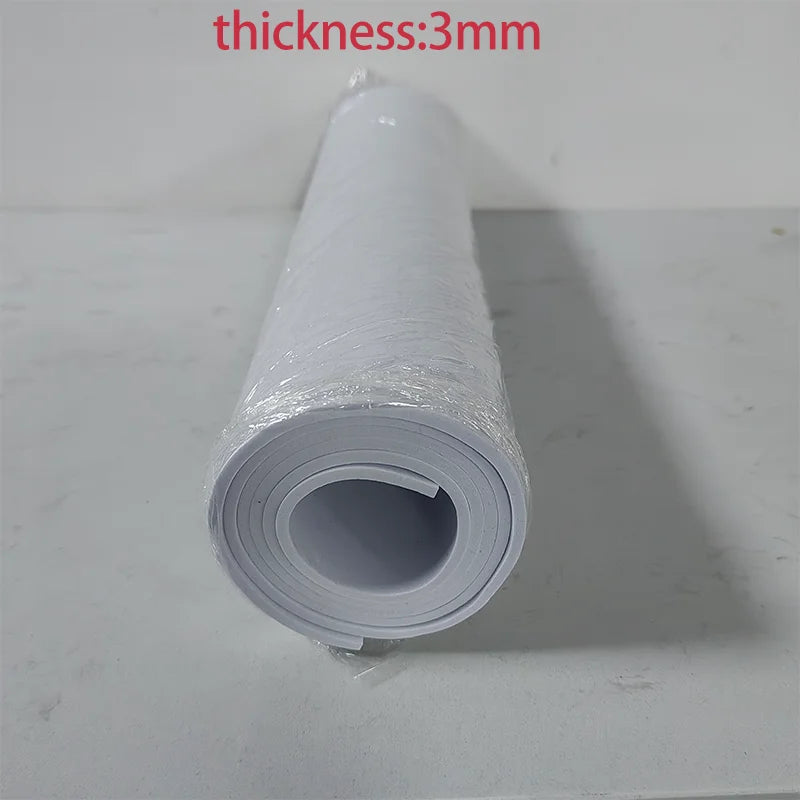 High-Density EVA Yoga Fitness Mat DIY Material Handmade Cushioning Foam Pad Shockproof Soundproof for Prop Making Qme White-3mm thickness 20cm x 20cm