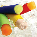 Reusable Silicone Popsicle Molds Lids Tubes Leak-proof Easy One-press Qme Default Title