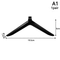 1Pair Universal Base Televisions Tabletop Stand Legs Pedestal Qme A1