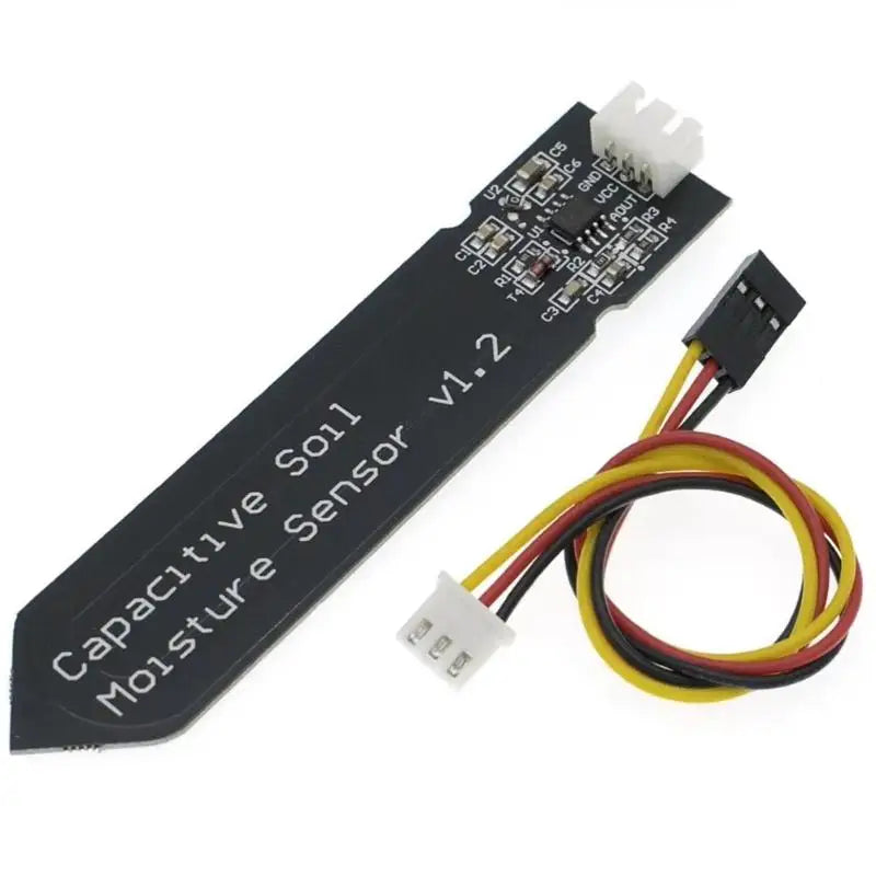 Capacitive Soil Moisture Sensor Corrosion Resistant Detection Garden Qme
