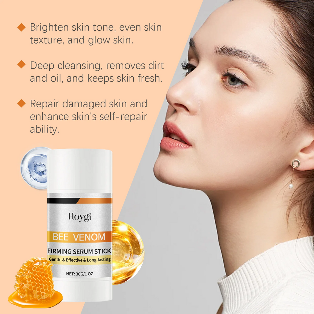 Bee Venom Firming Serum Stick Nourishing Lifting Fade Fine Lines Increase Elasticity Brightening Moisturizing Essence Face Care Qme