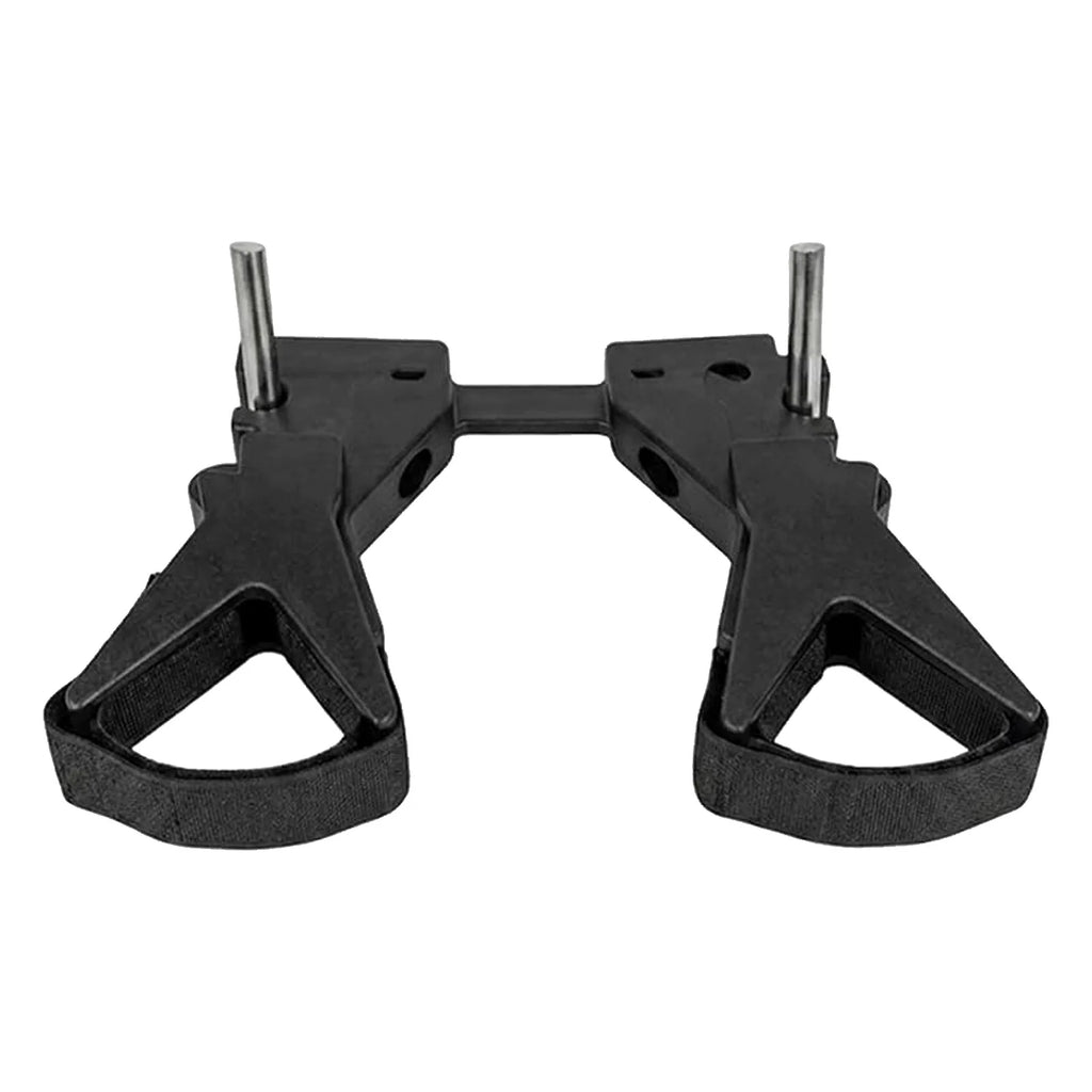 Universal Vehicle Rifle Holder Adjustable Seat Back Gun Organizer Easy To Install for Trucks Cars SUVs Hunting Rifles Shotguns Qme black