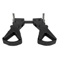 Universal Vehicle Rifle Holder Adjustable Seat Back Gun Organizer Easy To Install for Trucks Cars SUVs Hunting Rifles Shotguns Qme black
