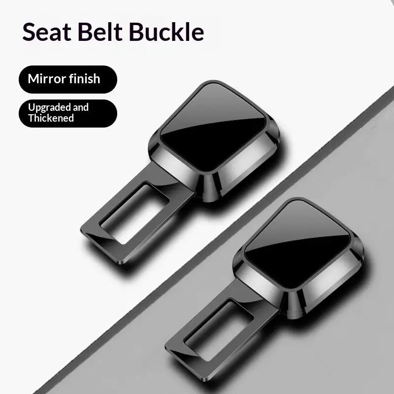 Car Safety Belt Buckle Extension Clip Seat Zinc Alloy Socket Plug Qme