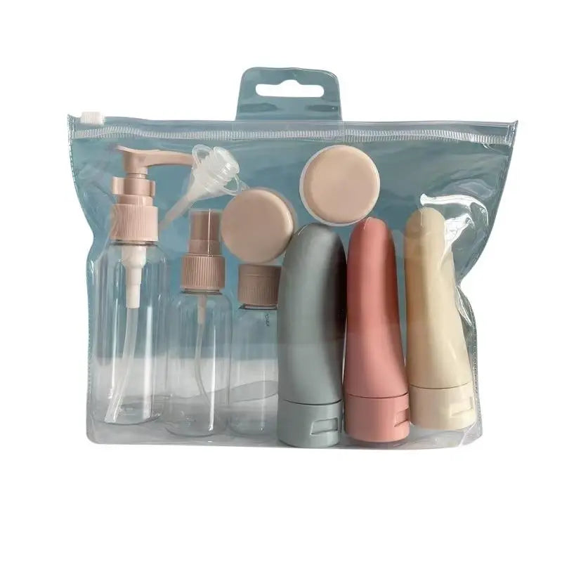 Perfume Bottle Refillable Spray Lotion Shampoo Shower Tube Bottling Qme