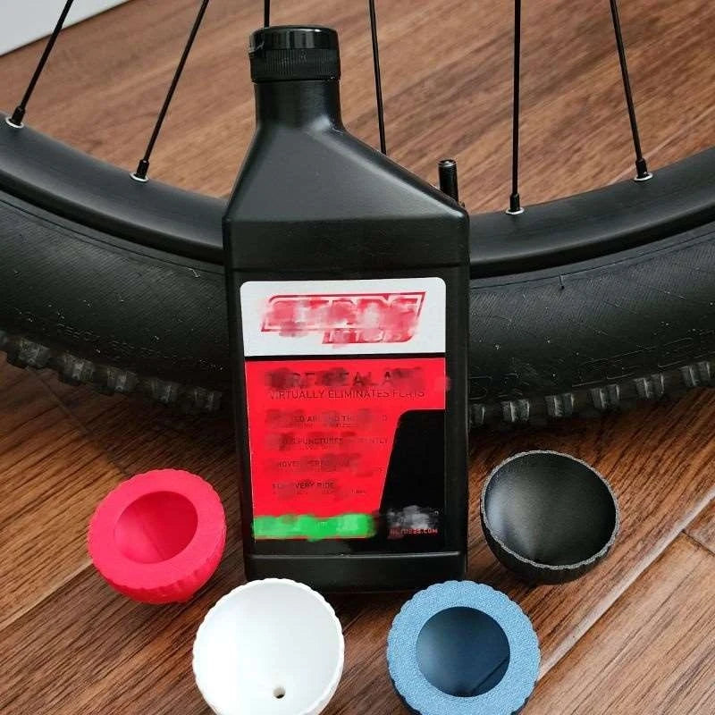 Tubeless Bike Tire Sealant Funnel, Easy Pour Bicycle Wheel Repair Inject Funnel MTB Road Bike Tyre Maintenance Tool Qme