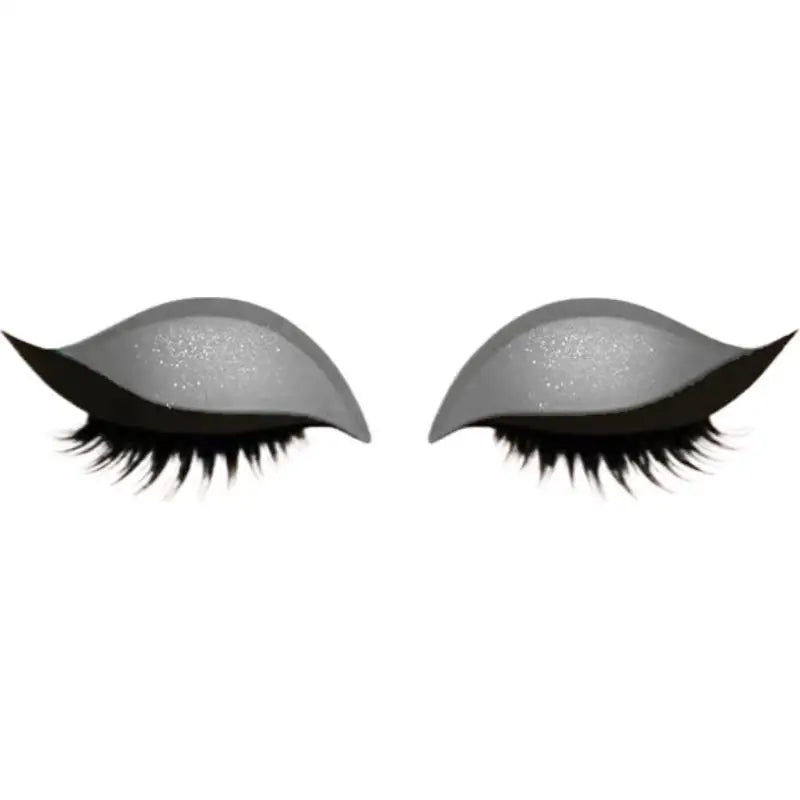 Colorful Lazy Eyelash Stickers Reusable Eye Shadow Patch Waterproof Qme G