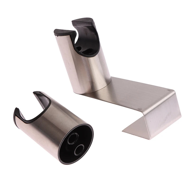 Attachment Wall Shower Head Holder Sprayer Hook Nail Stainless Steel Qme