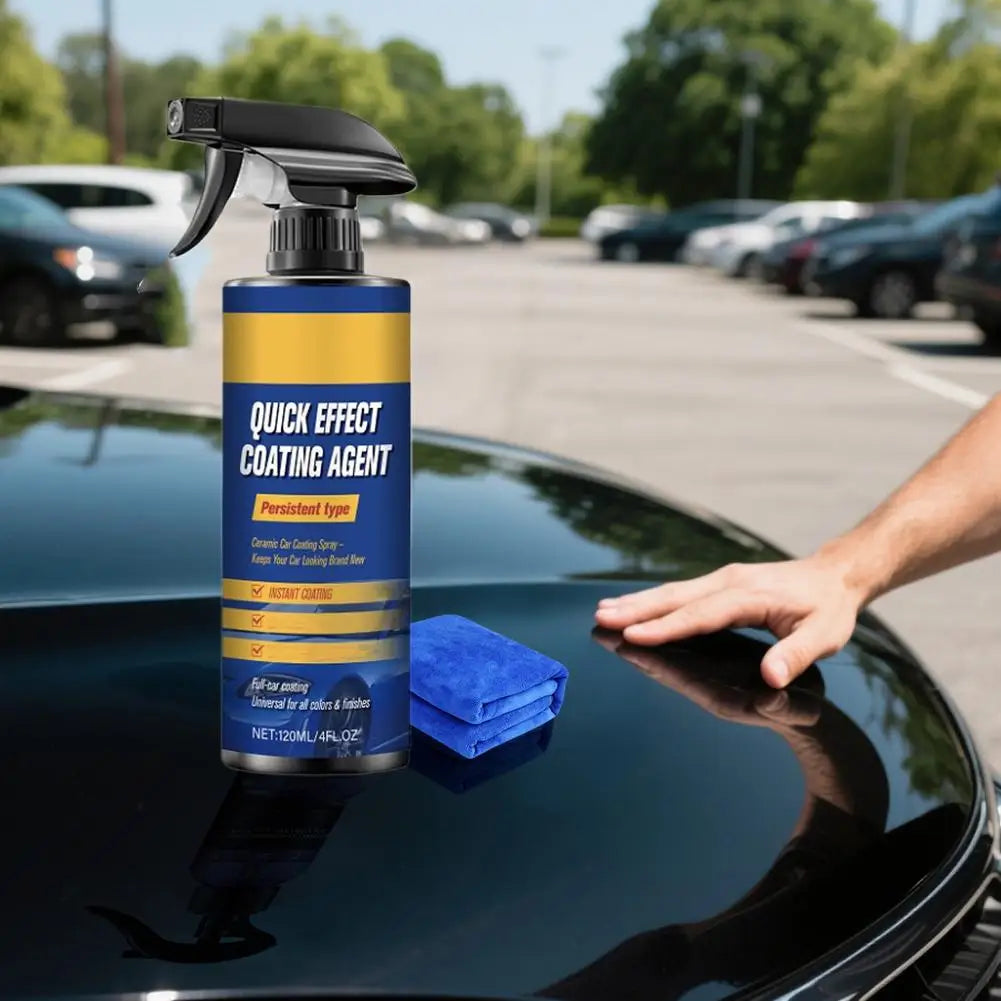 Car Polish Quick Effect Coating Agent Repairs Scratches Wear Fast Sar Coating Spray Car Paint Polish Coated Spray Car Cleaner Qme