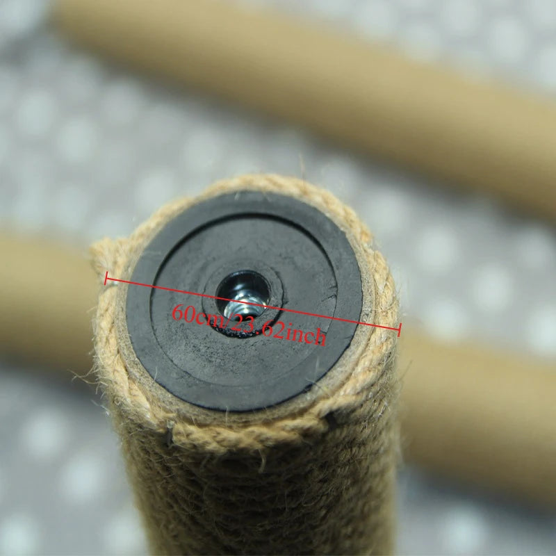 B DIY Cat Climbing Tree Tower Pole Accessories Replacements Pet Cat Toy Scratching Post Hard Paper Tube Pillar With Sisal Ropes Qme