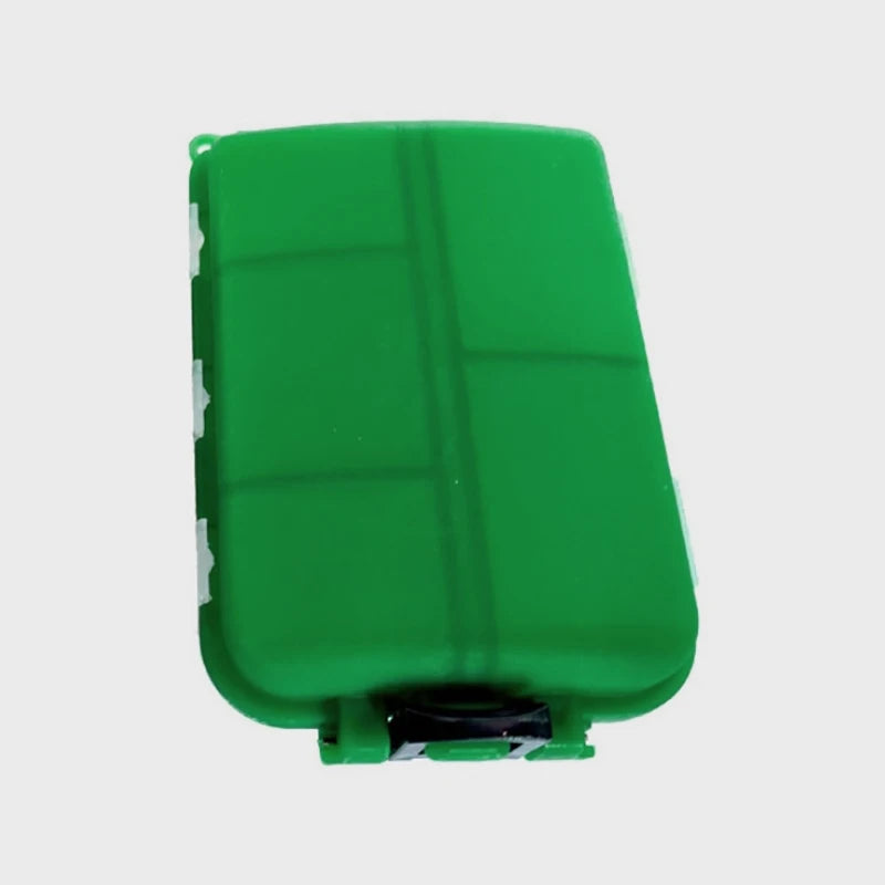 Luya Box Accessories Fishing Storage Double-layer Bait Sorting Sequin Qme green