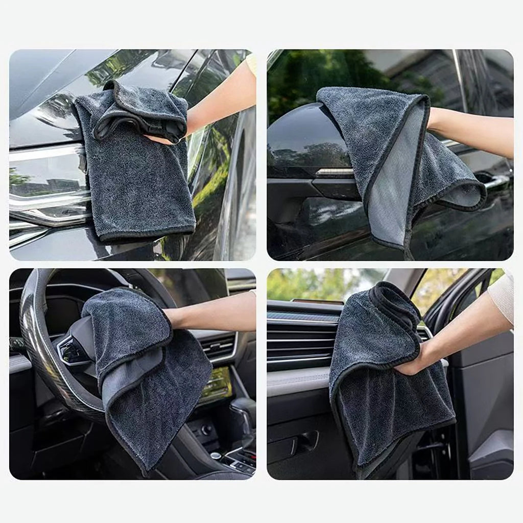 40 Absorbent Microfiber Cleaning Cloth Car Care Details Suitable Qme