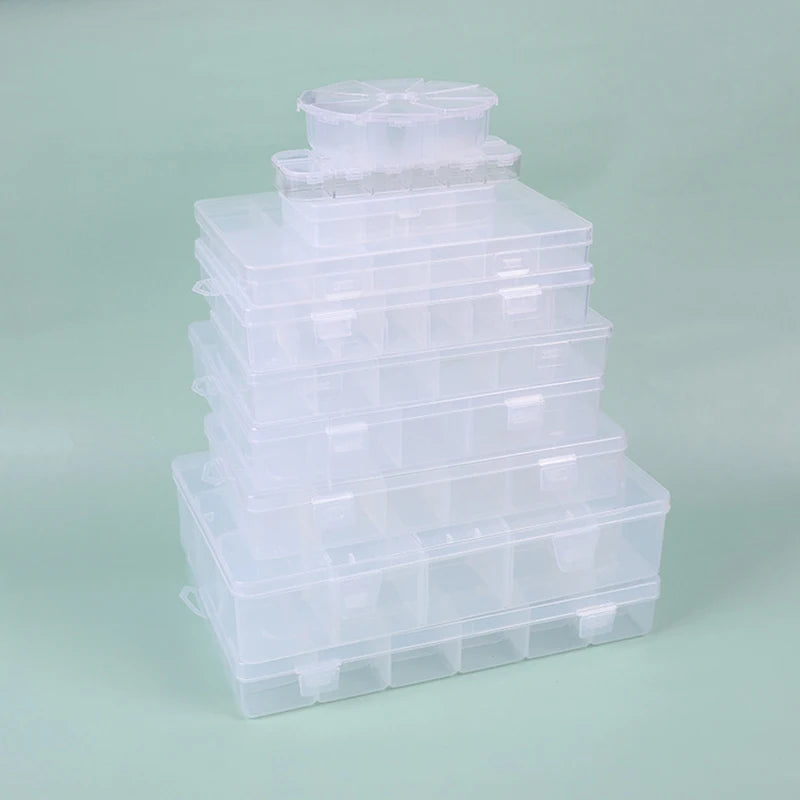 Jewelry Earring Bead Screw Holder Case Display Organizer Qme