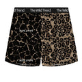 Loose Leopard Beach Shorts High Waist Underpants Men's Sleep Bottoms Sweatshorts Pajamas Baggy Bloomers Shorts Pants Qme XXL Style F