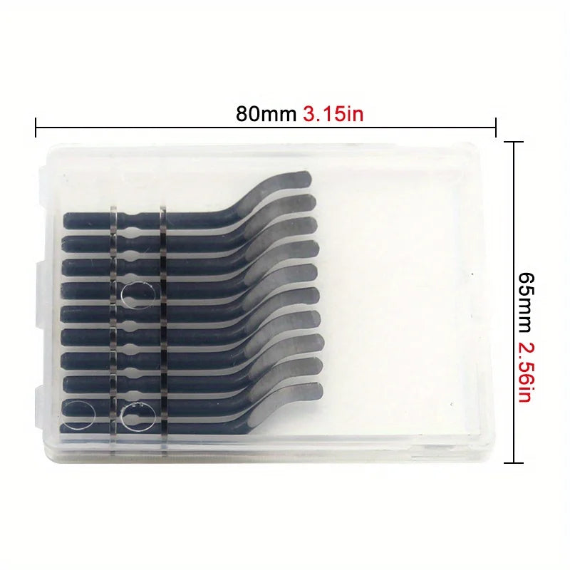1/10/11 pcs manual deburring trimming scraper chamfering deburring tool - for copper pipe reamers, wood, steel Qme 10pcs