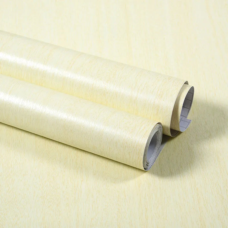 X 3M Furniture Renovation Stickers Self-adhesive Wood Grain Wallpaper