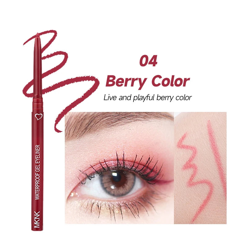 Waterproof Matte Eyeliner Pen Quick Dry Long-lasting Smooth Qme 04