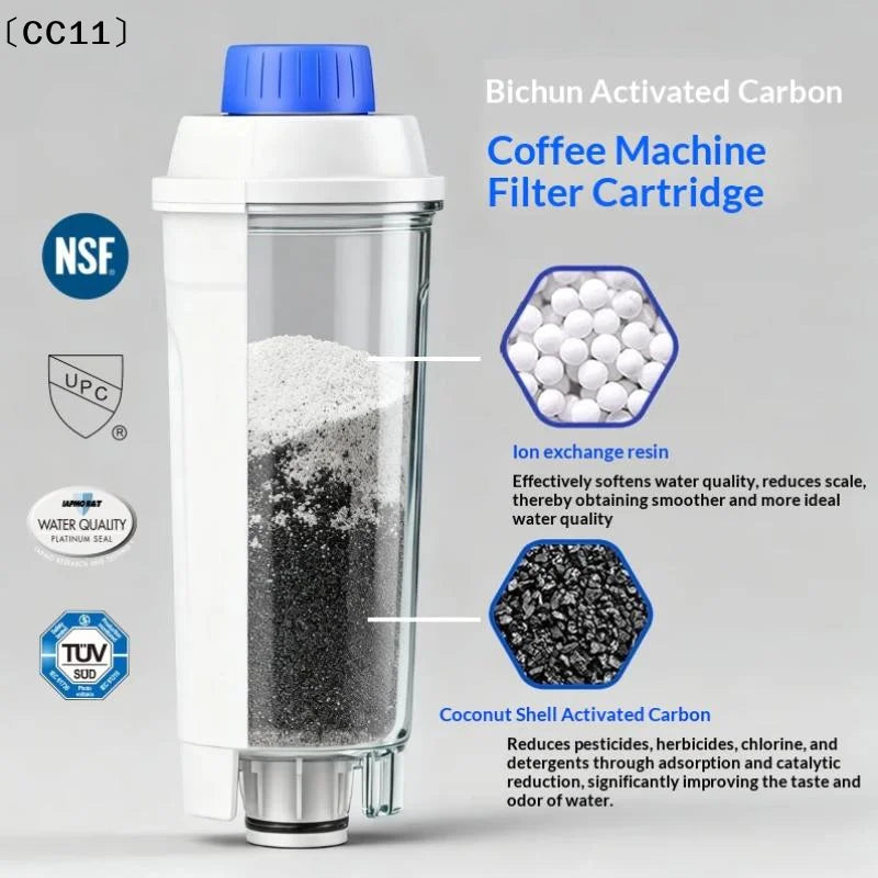 1 2 Soft Water Filter Activated Carbon Replacement DLSC002 Espresso Qme