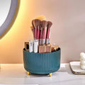 Makeup Brushes Holder Organizer Vanity Desktop Qme Green