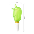 1Pcs Automatic Watering Device Lazy Self-Water Drip Irrigation Indoor Flower Plant Spike Dripper Garden Watering Tools Cute Bird Qme green