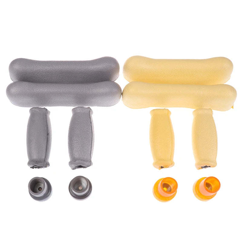 Axillary Crutch Accessories Pads Replacement Antislip Rubber Underarm Qme