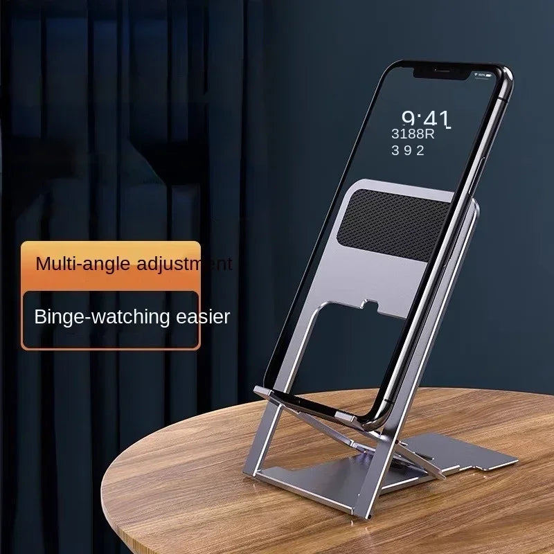 Universal Desktop Mobile Phone Holder Stand for IPhone IPad Adjustable Tablet Foldable Table Cell Phone Desk Stand Holder Qme