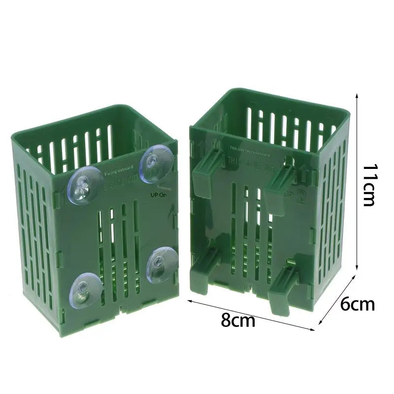 Aquarium Planter Baskets Aquatic Pot Box Aquascape Decoration Qme